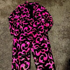 Hot pink flames Nasty Gal